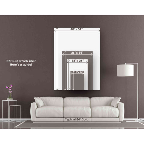Image of "'Blindfold' by Giuseppe Cristiano, Canvas Wall Art"